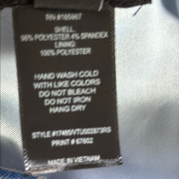 KATE and LILY Blue Bell Sleeve Crew Neck Sundress - Picture 7 of 11